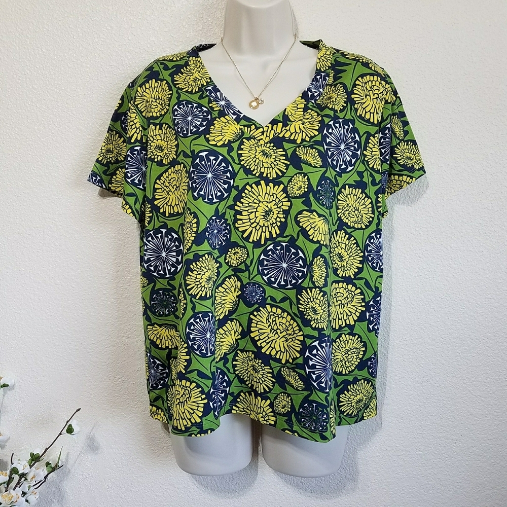 Lesley Evers Dandelion Floral Top